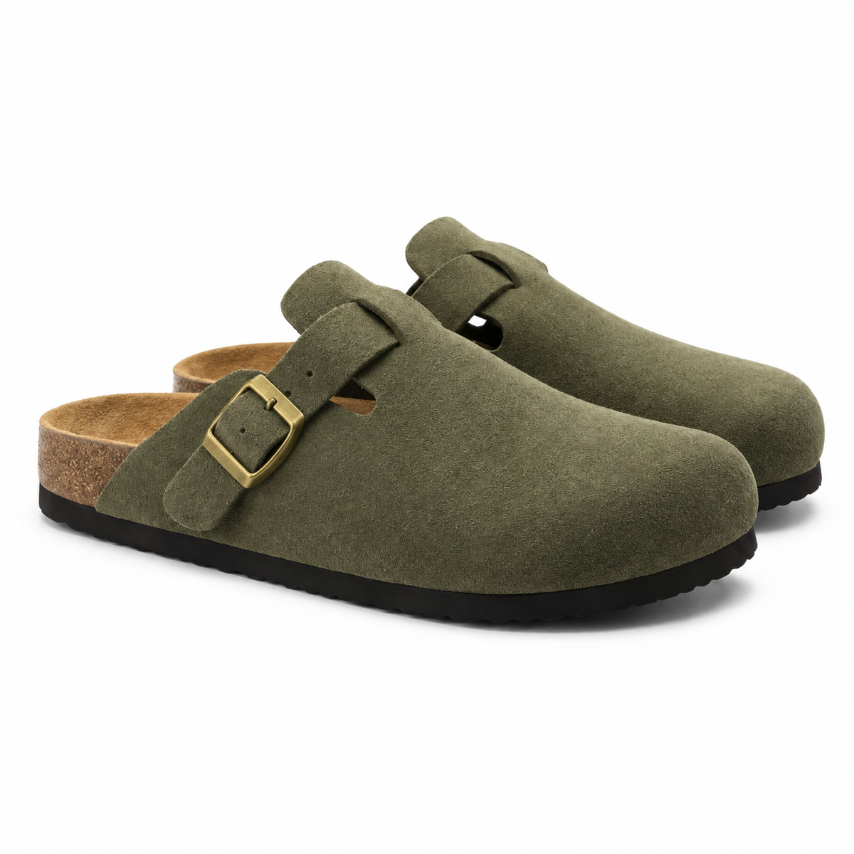 Lukas Wildleder-Clogs