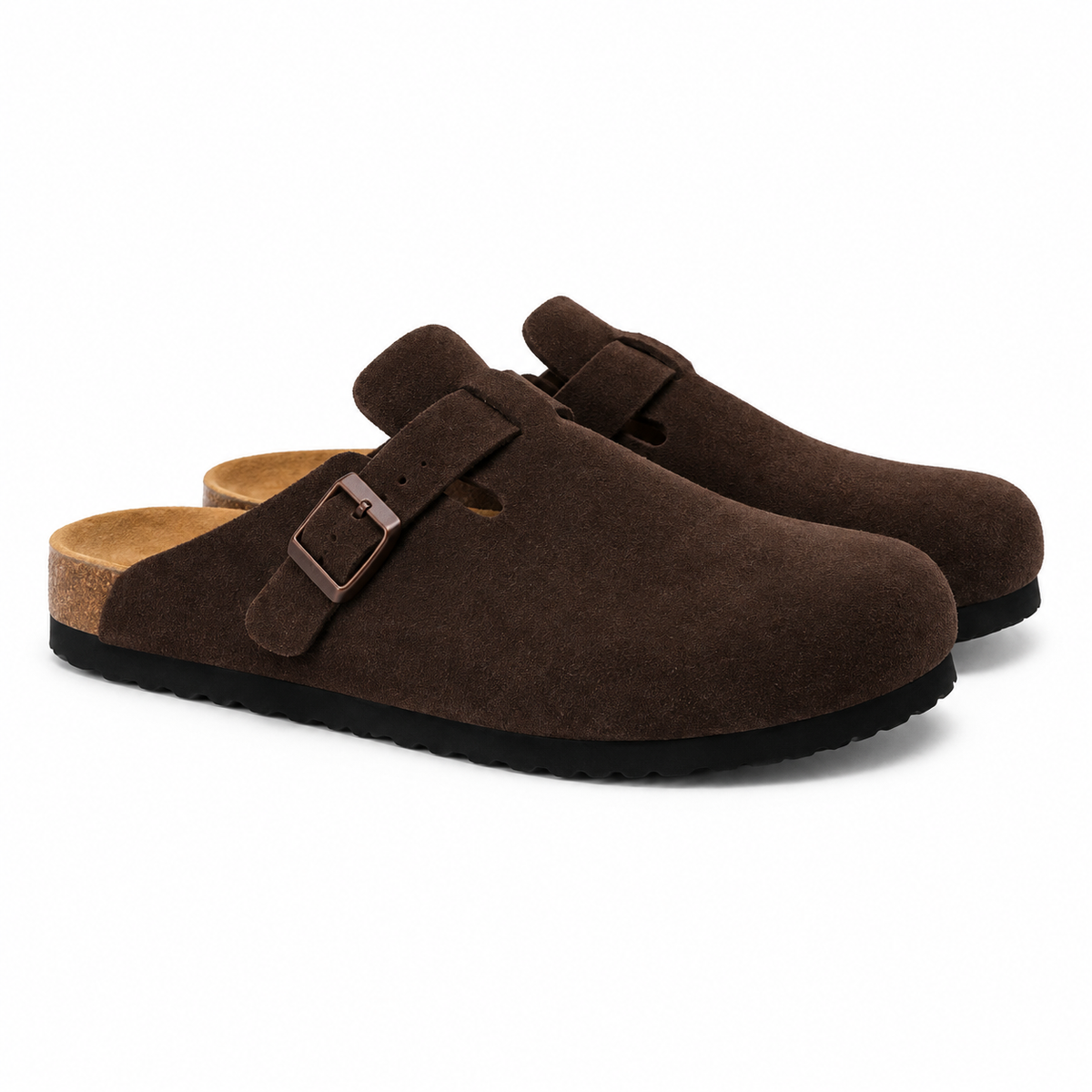 Lukas Wildleder-Clogs