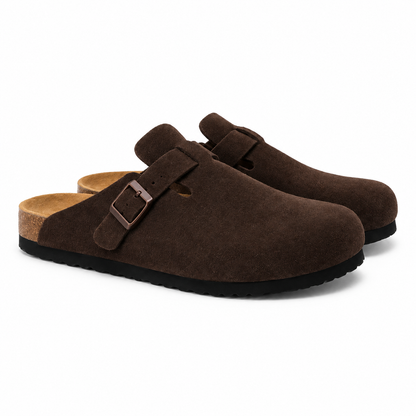 Lukas Wildleder-Clogs