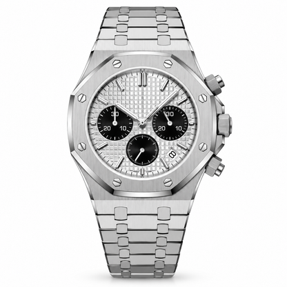 Leon Edelstahl-Chronograph