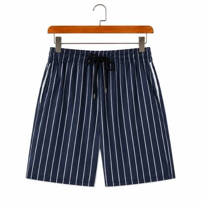 Marlon Streifen-Shorts