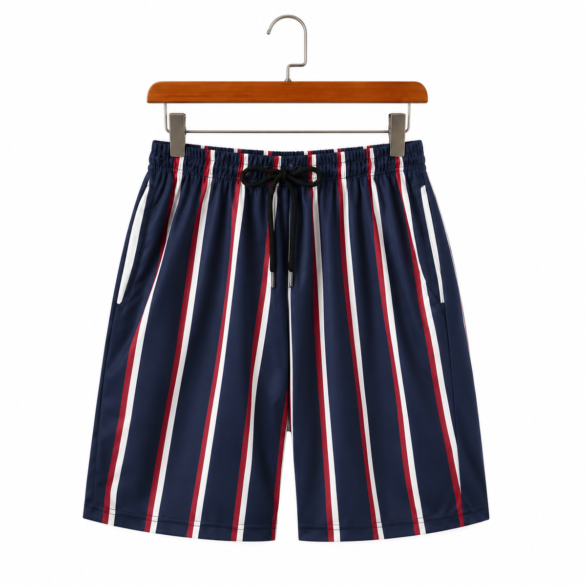 Marlon Streifen-Shorts