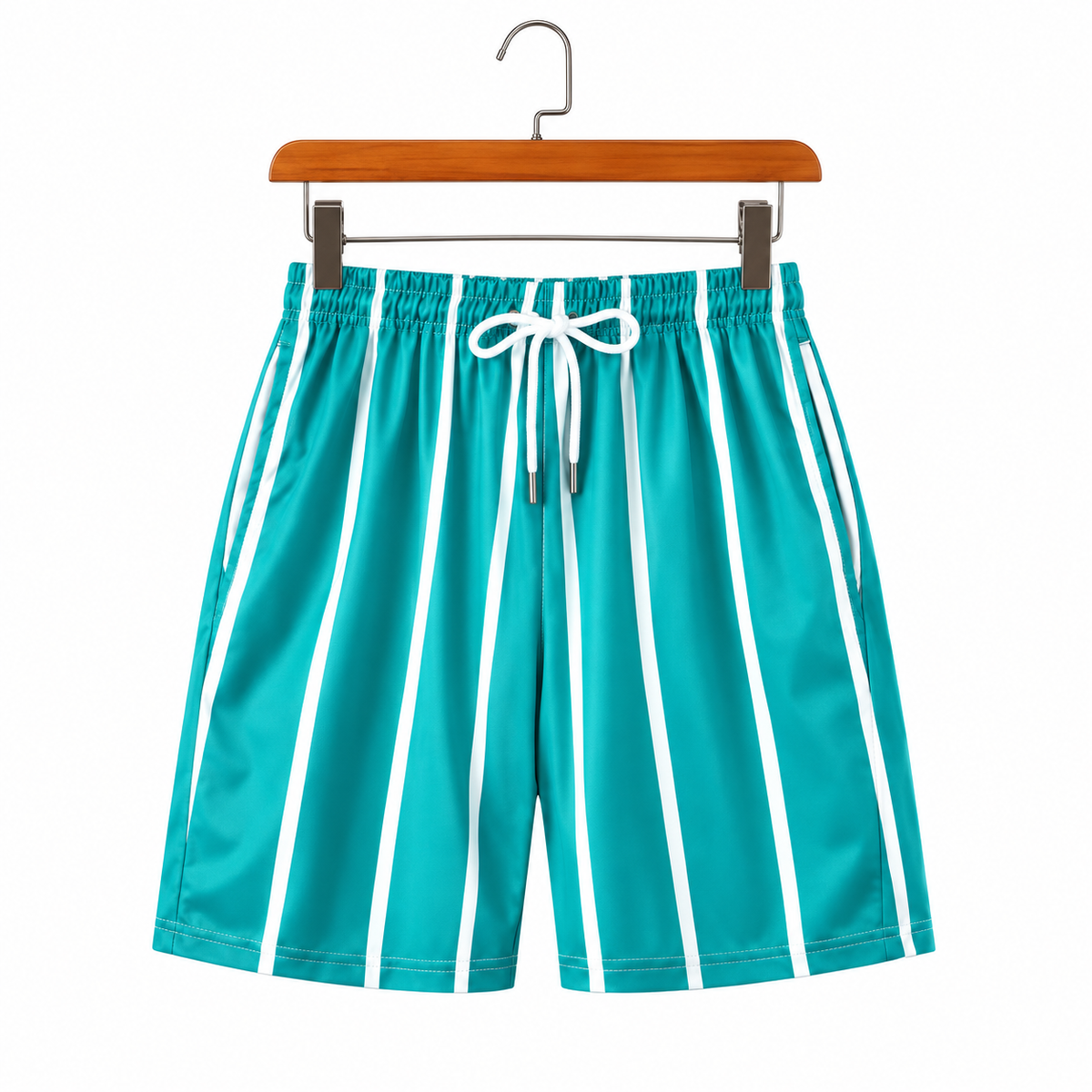 Marlon Streifen-Shorts