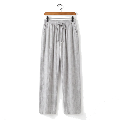 Positano Leinenhose mit Kordelzug